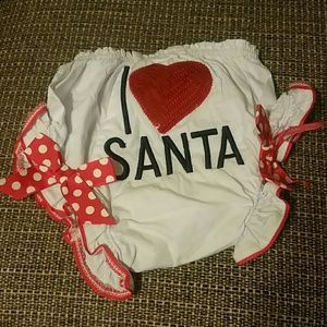 Mud Pie bloomers 0-6 months